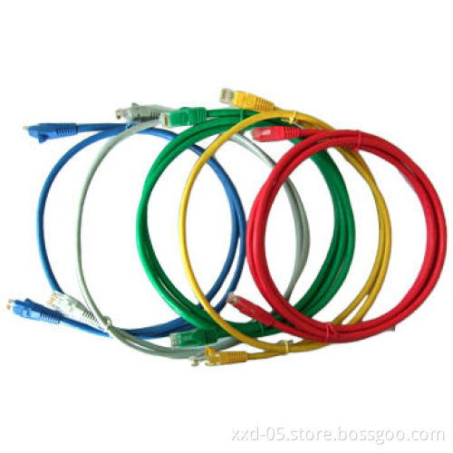 Yellow Color CAT6 Patch Cable, UTP 26AWG Copper, 250MHz Frequency, Passed Fluke Test